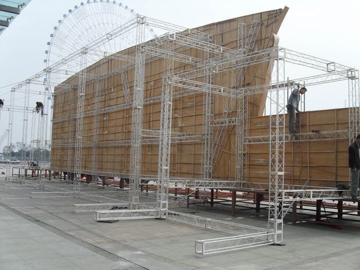 Large Stage Lighting Truss Non-toxic For Outdoor Performance