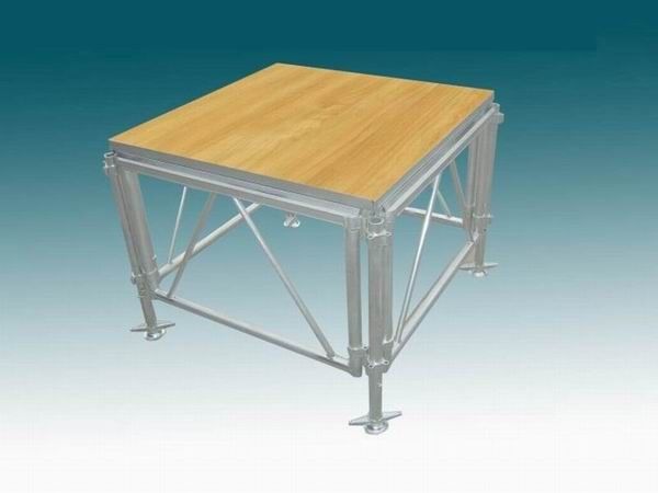 Exhibition Portable Moving Stage Platform / Aluminum Concert Stage