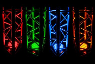 Party DI Aluminum Stage Lighting Truss ARC / Ladder / Triangular / Square Shape supplier