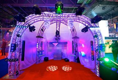Party DI Aluminum Stage Lighting Truss ARC / Ladder / Triangular / Square Shape supplier