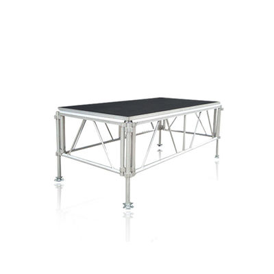 Fast Install, Good loading Capacity, Brown Red Aluminum Plywood Portable Stage supplier