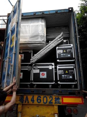 1000X500X500mm Black Color Waterproof 150KG Loading capacity  Aluminum Tool Cases With Foam supplier