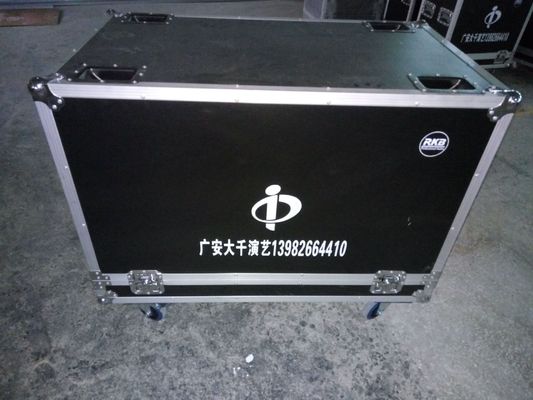 1000X500X500mm Black Color Waterproof 150KG Loading capacity  Aluminum Tool Cases With Foam supplier