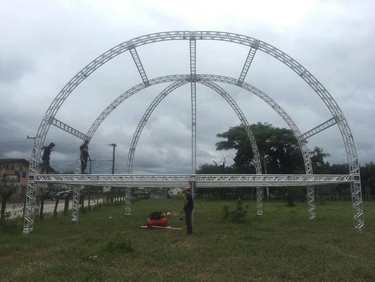 16m Span Outdoor Aluminum  Stage  Truss For Concert Truss , Corrosion Resistance supplier