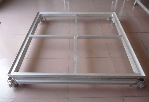 1.22*1.22m High Hardness 18mm Acrylic Stage Platform 380KG/square Meter supplier