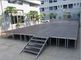 3 Level Adjustable Height 400KG Loading Capacity 4 X 8ft Anti-slip Waterproof Portable Stage Use in all kind of events supplier
